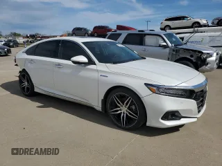 2022 Honda Accord Touring with VIN 1HGCV3F90NA022332, listed as a Copart auction lot 49904235 with 31,538 mi miles and Clean title. Bid and sale history available at DreamBid. Image 4.
