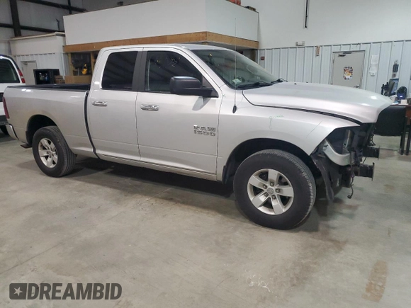 2018 Ram 1500 Big Horn z VIN 1C6RR7GGXJS307181, wystawiony jako Copart lot #53667355 z przebiegiem 116 980 mil mil oraz Szkoda całkowita • Salvage title. Historia ofert i sprzedaży dostępna na DreamBid. Obrazek 4.