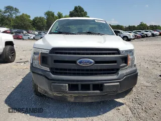 2018 Ford F-150 XL with VIN 1FTMF1C5XJFD87474, listed as a Copart auction lot 66632514 with 91,921 mi miles and Salvage title. Bid and sale history available at DreamBid. Image 5.
