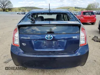2014 Toyota Prius Four with VIN JTDKN3DU2E0381009, listed as a Copart auction lot 55391645 with 116,227 mi miles and Non Repairable. Bid and sale history available at DreamBid. Image 6.