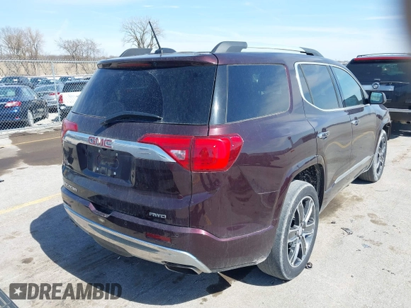 2017 GMC Acadia Denali with VIN 1GKKNXLS9HZ205098, listed as a IAAI auction lot 41884746 with 91,009 mi miles and . Bid and sale history available at carsss.com. Image 17.