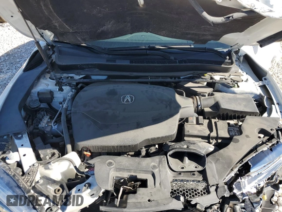 2020 Acura TLX w/Technology Pkg with VIN 19UUB2F47LA001017, listed as a Copart auction lot 87956885 with 39,030 mi miles and Salvage Title. Bid and sale history available at carsss.com. Image 11.