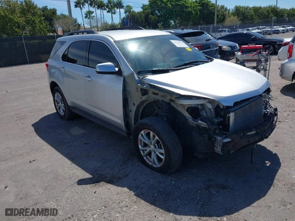 2017 Chevrolet Equinox LT with VIN 2GNFLFEK9H6310219, listed as a IAAI auction lot 41740122 with 104,986 mi miles. Bid and sale history available at carsss.com. Image 1.
