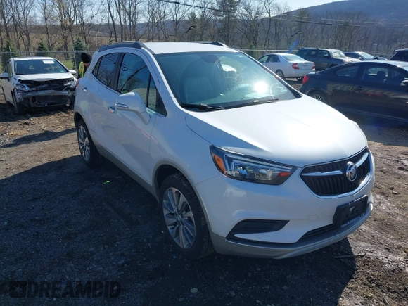 2019 Buick Encore Preferred with VIN KL4CJESB5KB808142, listed as a IAAI auction lot 41995776 with 51,940 mi miles. Bid and sale history available at carsss.com. Image 1.