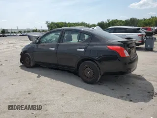 2014 Nissan Versa SV with VIN 3N1CN7AP1EL828753, listed as a Copart auction lot 54168155 with 86,369 mi miles and Salvage Title. Bid and sale history available at DreamBid. Image 2.