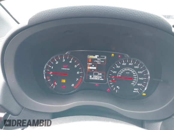 2020 Subaru WRX STI z VIN JF1VA2E6XL9818207, wystawiony jako IAAI lot #41929778 z przebiegiem 33 363 mil mil oraz . Historia ofert i sprzedaży dostępna na DreamBid. Obrazek 7.