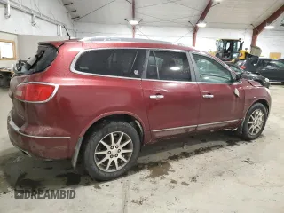 2017 Buick Enclave Leather with VIN 5GAKVBKD3HJ210489, listed as a Copart auction lot 42031285 with 91,154 mi miles and Salvage Title. Bid and sale history available at DreamBid. Image 3.