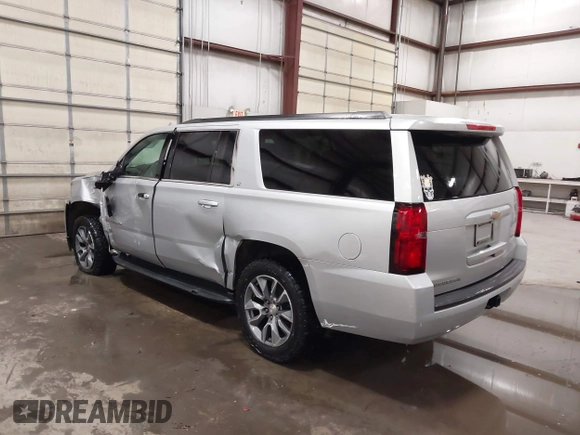 2018 Chevrolet Suburban LT with VIN 1GNSKHKC7JR118799, listed as a IAAI auction lot 41708676 with 139,662 mi miles and . Bid and sale history available at DreamBid. Image 3.
