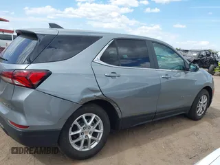 2024 Chevrolet Equinox LT with VIN 3GNAXUEG3RS199409, listed as a IAAI auction lot 42043712 with 25,448 mi miles and . Bid and sale history available at DreamBid. Image 13.