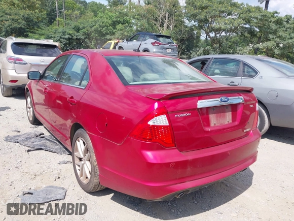 2012 Ford Fusion SEL with VIN 3FAHP0JG2CR235018, listed as a IAAI auction lot 42819916 with 153,169 mi miles and . Bid and sale history available at DreamBid. Image 3.