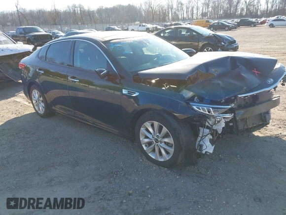 2018 Kia Optima EX with VIN 5XXGU4L31JG209828, listed as a IAAI auction lot 41762547 with 169,408 mi miles and . Bid and sale history available at carsss.com. Image 1.