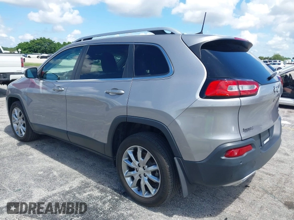 2018 Jeep Cherokee Limited z VIN 1C4PJLDX5JD605632, wystawiony jako IAAI lot #42743575 z przebiegiem 51 679 mil mil oraz . Historia ofert i sprzedaży dostępna na DreamBid. Obrazek 3.