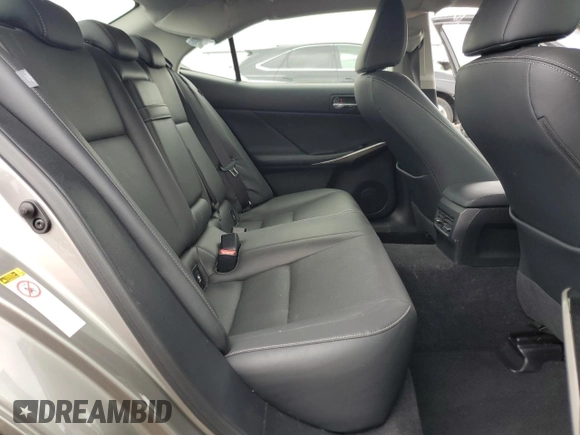 2016 Lexus IS 300/350 with VIN JTHCM1D27G5010703, listed as a Copart auction lot 58525745 with 50,046 mi miles and Salvage title. Bid and sale history available at DreamBid. Image 10.