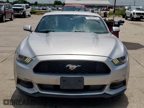 2015 Ford Mustang V6 with VIN 1FA6P8AM3F5385769, listed as a Copart auction lot 55834055 with 77,352 mi miles and Clean title. Bid and sale history available at DreamBid. Image 5.