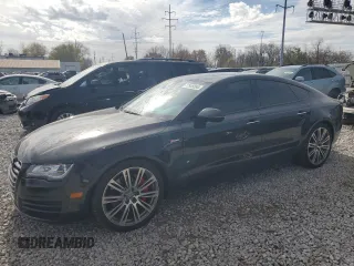 2015 Audi A7 3.0 Premium Plus with VIN WAUWGAFC1FN003267, listed as a Copart auction lot 77549394 with 100,431 mi miles and Salvage Title. Bid and sale history available at carsss.com. Image 1.