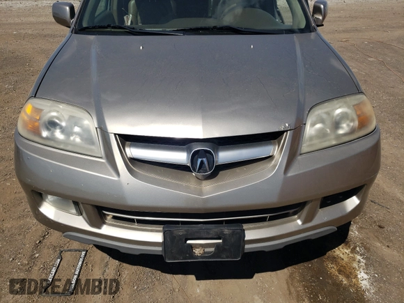 2006 Acura MDX with VIN 2HNYD18256H510183, listed as a Copart auction lot 43078941 with 0 mi miles and Salvage Title. Bid and sale history available at carsss.com. Image 7.