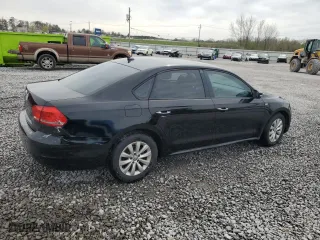 2015 Volkswagen Passat 1.8T Wolfsburg Ed with VIN 1VWAT7A34FC060719, listed as a Copart auction lot 50045085 with 191,762 mi miles and Salvage Title. Bid and sale history available at carsss.com. Image 3.