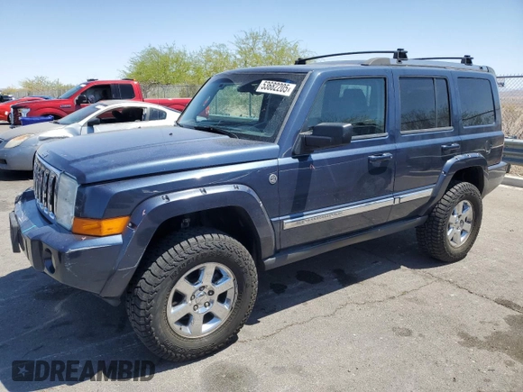 2008 Jeep Commander Limited z VIN 1J8HG58298C243410, wystawiony jako Copart lot #53682205 z przebiegiem 181 388 mil mil oraz Szkoda całkowita • Salvage title. Historia ofert i sprzedaży dostępna na DreamBid. Obrazek 1.
