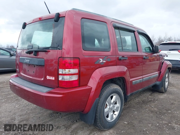 2012 Jeep Liberty Sport Latitude with VIN 1C4PJMAK2CW120399, listed as a IAAI auction lot 41877327 with 120,997 mi miles and . Bid and sale history available at carsss.com. Image 4.