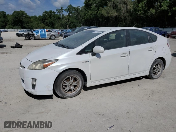 2010 Toyota Prius Four with VIN JTDKN3DU2A1068983, listed as a Copart auction lot 54978015 with 207,686 mi miles and Clean Title. Bid and sale history available at DreamBid. Image 1.