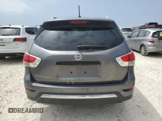 2015 Nissan Pathfinder S with VIN 5N1AR2MN6FC647324, listed as a Copart auction lot 49912715 with 193,958 mi miles and Salvage Title. Bid and sale history available at carsss.com. Image 6.