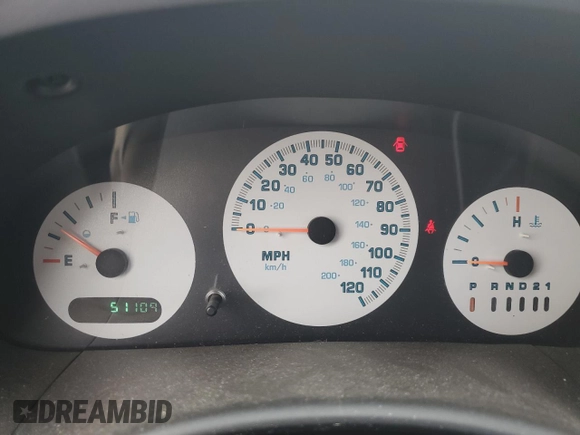 2001 Dodge Caravan SE with VIN 1B4GP25B01B239227, listed as a Copart auction lot 67699044 with 51,109 mi miles and Salvage Title. Bid and sale history available at DreamBid. Image 9.