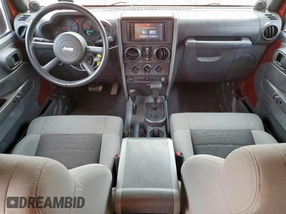 2008 Jeep Wrangler Unlimited X with VIN 1J4GA39158L569665, listed as a Copart auction lot 55475135 with 91,696 mi miles and Clean Title. Bid and sale history available at DreamBid. Image 8.