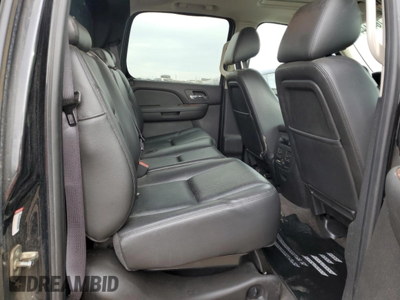 2012 Chevrolet Avalanche LTZ with VIN 3GNTKGE75CG211935, listed as a Copart auction lot 76454444 with 35,555 mi miles and Salvage Title. Bid and sale history available at carsss.com. Image 10.