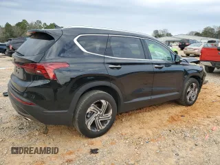 2023 Hyundai Santa Fe SEL with VIN 5NMS24AJ3PH610888, listed as a Copart auction lot 47341125 with 25,450 mi miles and Salvage Title. Bid and sale history available at DreamBid. Image 3.