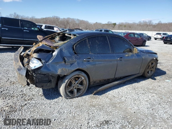2015 BMW 3 Series 328i with VIN WBA3C1C52FP851862, listed as a Copart auction lot 46036745 with Not Provided miles and Salvage Title. Bid and sale history available at carsss.com. Image 3.