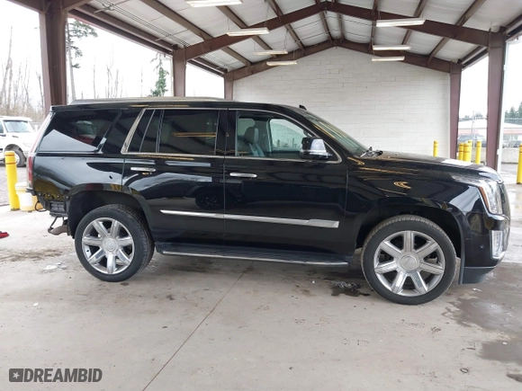 2019 Cadillac Escalade Premium Luxury with VIN 1GYS4CKJ7KR339349, listed as a IAAI auction lot 41706596 with 83,826 mi miles. Bid and sale history available at carsss.com. Image 14.