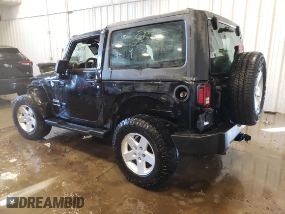 2018 Jeep Wrangler Sport S with VIN 1C4AJWAG6JL806828, listed as a Copart auction lot 48940925 with Not provided miles and Non repairable. Bid and sale history available at DreamBid. Image 2.