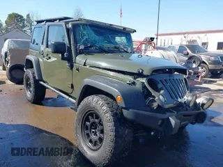2015 Jeep Wrangler Unlimited Rubicon with VIN 1C4BJWFG0FL623431, listed as a IAAI auction lot 41651317 with 105,508 mi miles. Bid and sale history available at carsss.com. Image 1.