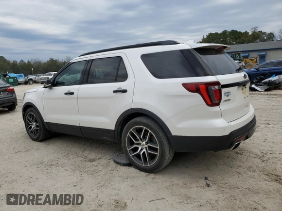 2016 Ford Explorer Sport with VIN 1FM5K8GT9GGC30096, listed as a Copart auction lot 41637985 with 148,218 mi miles and Salvage Title. Bid and sale history available at carsss.com. Image 2.