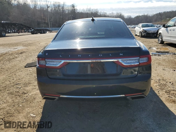 2018 Lincoln Continental Reserve with VIN 1LN6L9RP7J5600746, listed as a Copart auction lot 86383194 with 100,268 mi miles and Salvage Title. Bid and sale history available at carsss.com. Image 6.