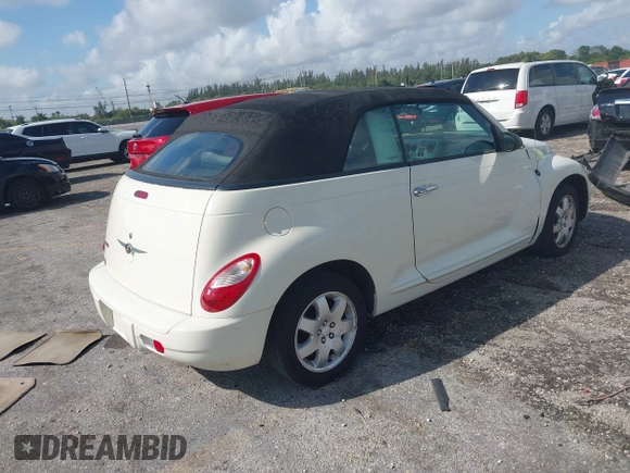 2007 Chrysler PT Cruiser with VIN 3C3JY45X67T620296, listed as a IAAI auction lot 41914972 with 92,413 mi miles. Bid and sale history available at carsss.com. Image 4.