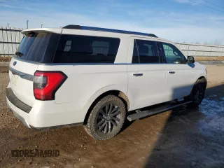 2019 Ford Expedition Max Limited with VIN 1FMJK2AT0KEA58808, listed as a Copart auction lot 43262205 with 126,880 mi miles and Clean Title. Bid and sale history available at DreamBid. Image 3.