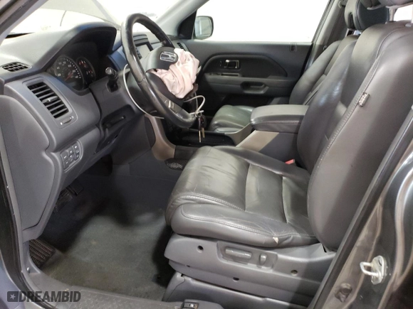 2007 Honda Pilot EX-L with VIN 5FNYF18767B004879, listed as a Copart auction lot 47821125 with 126,676 mi miles and Clean Title. Bid and sale history available at carsss.com. Image 7.
