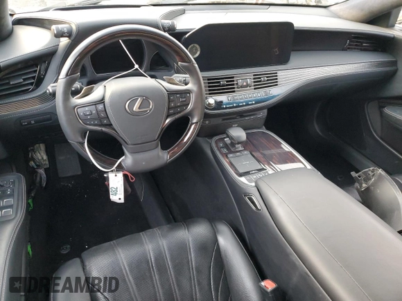 2021 Lexus LS 500 with VIN JTHD51FF7M5014893, listed as a Copart auction lot 86109654 with Not provided miles and Non repairable. Bid and sale history available at DreamBid. Image 8.