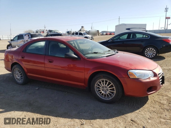 2006 Chrysler Sebring with VIN 1C3EL46X46N204082, listed as a Copart auction lot 48892255 with 151,575 mi miles and Salvage title. Bid and sale history available at DreamBid. Image 4.