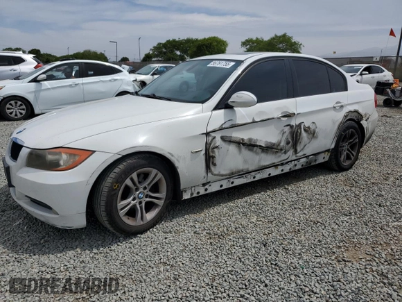 2008 BMW 3 Series 328i z VIN WBAVC53568FZ87064, wystawiony jako Copart lot #56761755 z przebiegiem 197 539 mil mil oraz Szkoda całkowita • Salvage title. Historia ofert i sprzedaży dostępna na DreamBid. Obrazek 1.