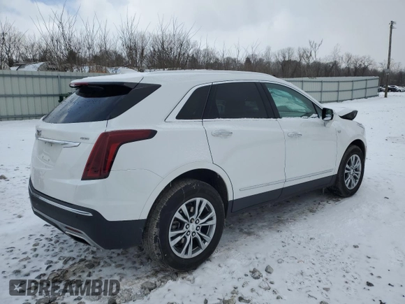2021 Cadillac XT5 AWD Premium Luxury z VIN 1GYKNDRS4MZ123494, wystawiony jako Copart lot #45993755 z przebiegiem 39 126 mil mil oraz Szkody całkowita. Historia ofert i sprzedaży dostępna na DreamBid. Obrazek 3.
