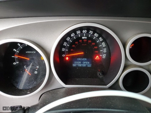 2007 Toyota Tundra LTD with VIN 5TBEV58157S466024, listed as a Copart auction lot 77124354 with 196,129 mi miles and Salvage Title. Bid and sale history available at carsss.com. Image 9.