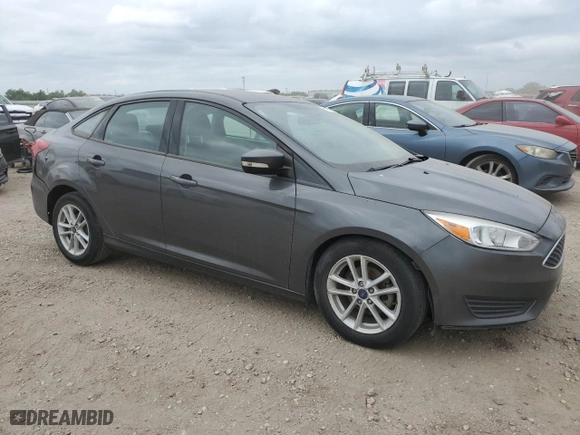2017 Ford Focus SE with VIN 1FADP3F29HL341971, listed as a Copart auction lot 51045165 with 117,815 mi miles and Salvage Title. Bid and sale history available at carsss.com. Image 4.