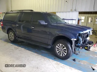 2017 Ford Expedition EL XLT with VIN 1FMJK1JT6HEA59464, listed as a Copart auction lot 45034485 with 157,135 mi miles and Salvage Title. Bid and sale history available at carsss.com. Image 4.