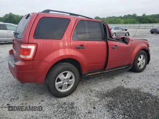 2012 Ford Escape XLT with VIN 1FMCU0D73CKC37160, listed as a Copart auction lot 54443864 with 160,488 mi miles and Salvage Title. Bid and sale history available at carsss.com. Image 3.