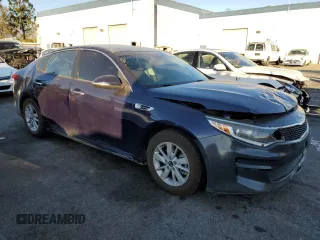 2018 Kia Optima LX with VIN 5XXGT4L32JG191567, listed as a Copart auction lot 88325355 with 105,360 mi miles and Clean Title. Bid and sale history available at carsss.com. Image 4.