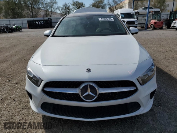 2020 Mercedes-Benz A 220 with VIN WDD3G4EB5LW038566, listed as a Copart auction lot 49355505 with 51,008 mi miles and Salvage Title. Bid and sale history available at DreamBid. Image 5.