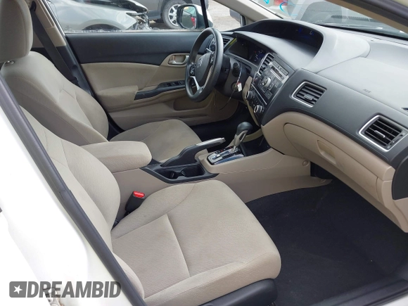 2013 Honda Civic LX with VIN 2HGFB2F58DH601288, listed as a IAAI auction lot 42356662 with 111,403 mi miles and . Bid and sale history available at DreamBid. Image 5.