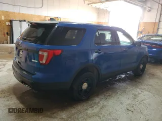 2019 Ford Police Interceptor Utility z VIN 1FM5K8AT1KGB15722, wystawiony jako Copart lot #55945175 z przebiegiem 100 512 mil mil oraz Czysty tytuł • Clean title. Historia ofert i sprzedaży dostępna na DreamBid. Obrazek 3.